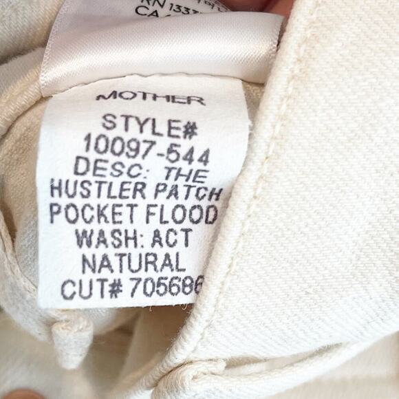 MOTHER Superior The Hustler Patch Pocket Jeans In Act Natural Size 26 NWOT - Picture 6 of 13